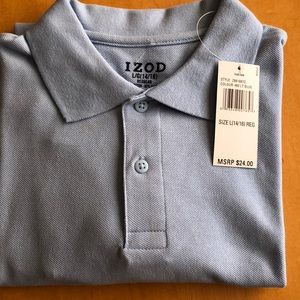 Cotton short sleeved polo shirt